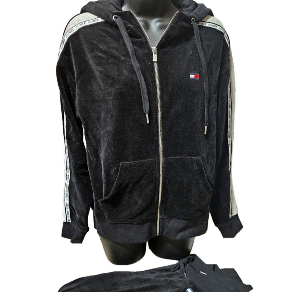 Tommy Hilfiger Sport Velour Track Suit NWT